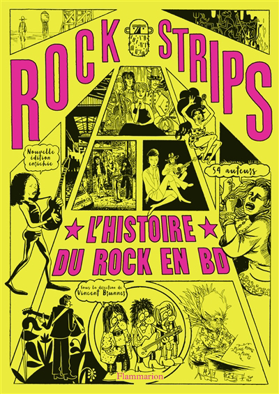Rock strips : l’histoire du rock en BD